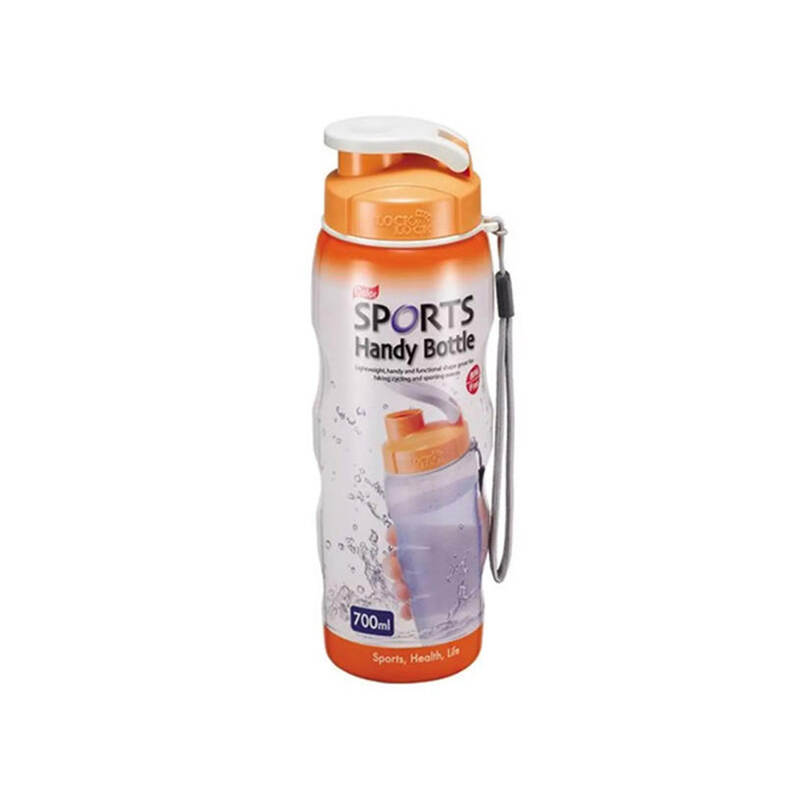 Bình Nước Nhựa Thể Thao LocknLock 700ml Có Dây Xách - 3 Màu (Xanh Lá, Xanh Dương, Cam) - HAP608 image number null